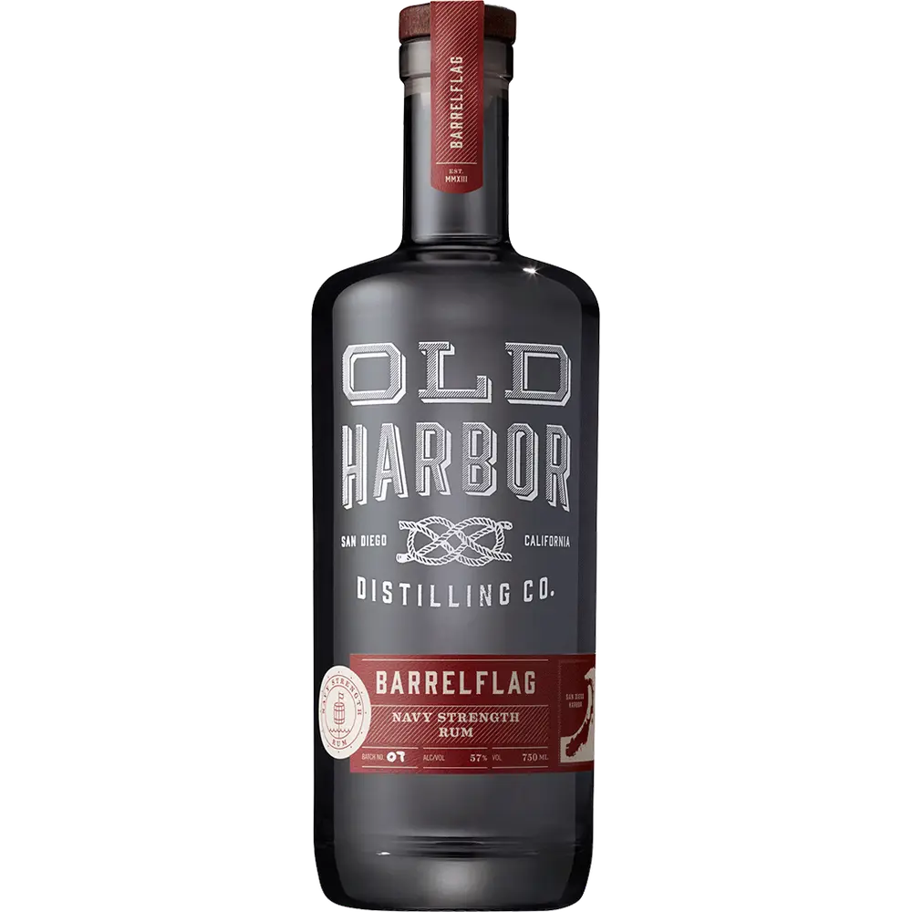 Old Harbor Barrelflag Navy Strength Rum 750ml Prime Time Liquor