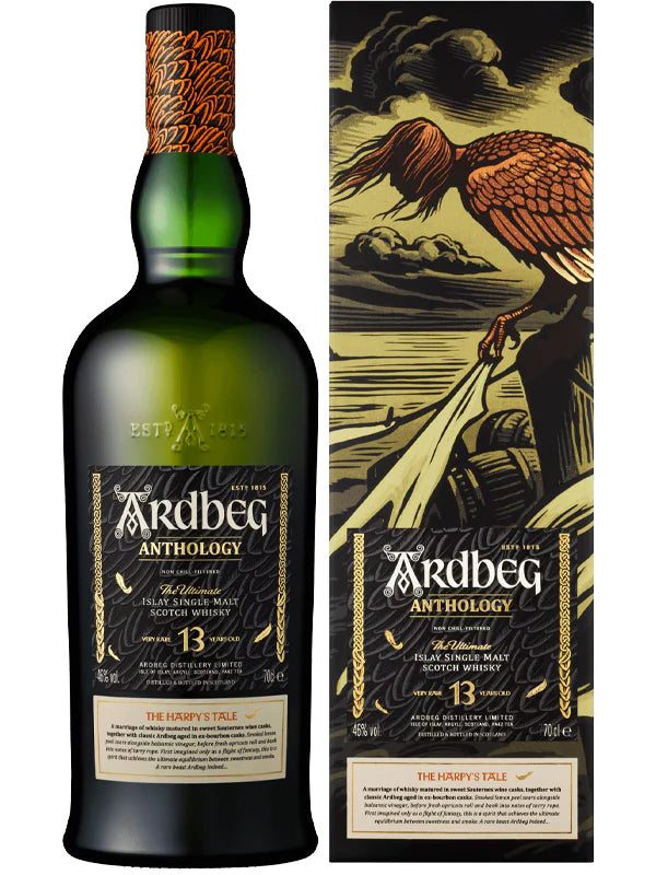 Ardbeg Anthology 13 Year Islay Single Malt Scotch Whisky (750 ml) — Keg N  Bottle