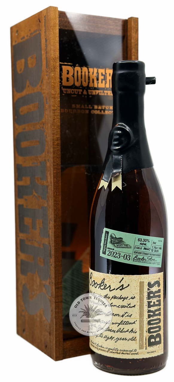 Booker's 2023-03 Kentucky Straight Bourbon Whiskey 63.3 750ML Booker's 2023-03 Kentucky Straight Bourbon Whiskey 63.3 750ML