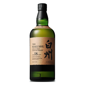 Hakushu 18 Year Old Japanese Whiskey 750ml