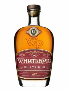 WhistlePig Old World 12 Year Old Cask Finish Rye Whiskey 750ml