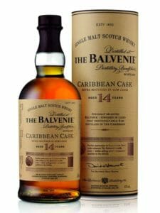 The Balvenie Caribbean Cask 14 Year Scotch Whiskey 750ml