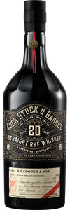 Lock Stock & Barrel 20 Year Old Rye Whiskey 750ml