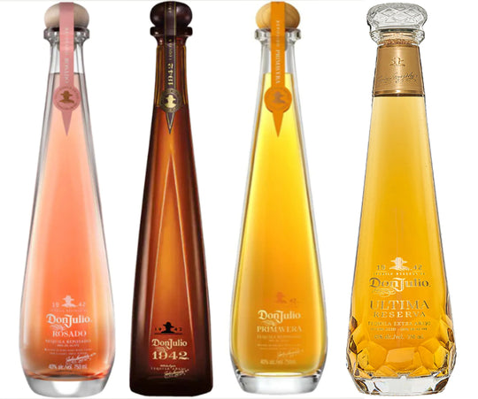 Don Julio 1942, Primavera, Rosado & Ultima Reserva Extra Anejo Tequila Bundle