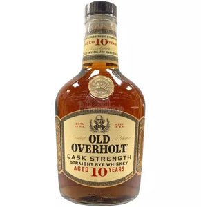 Old Overholt 10 Year Cask Strength Straight Rye Whiskey 750ml