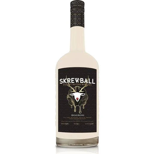 skrewball eggnog peanut butter whiskey 750ml