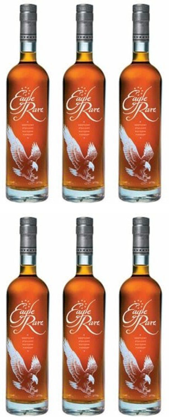 Eagle Rare Bourbon 10 Year Whiskey 750ml 6 Pack