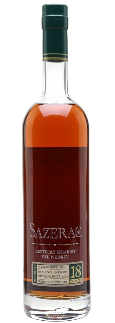 Sazerac 18 Year Rye Whiskey 750ml