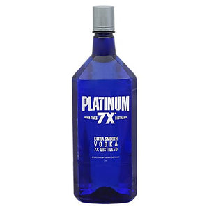 Platinum 7X Distilled Vodka  1.75L Bottle