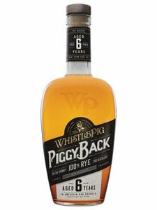 WhistlePig Piggyback 6 Year Rye Whiskey 750ml