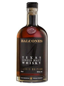 Balcones Texas Single Malt Whisky Classic Edition 750ml
