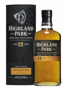 Highland Park 12 Years Scotch Whiskey 750ml