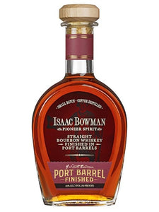 Isaac Bowman Port Barrel Finished Bourbon Whiskey 750ml