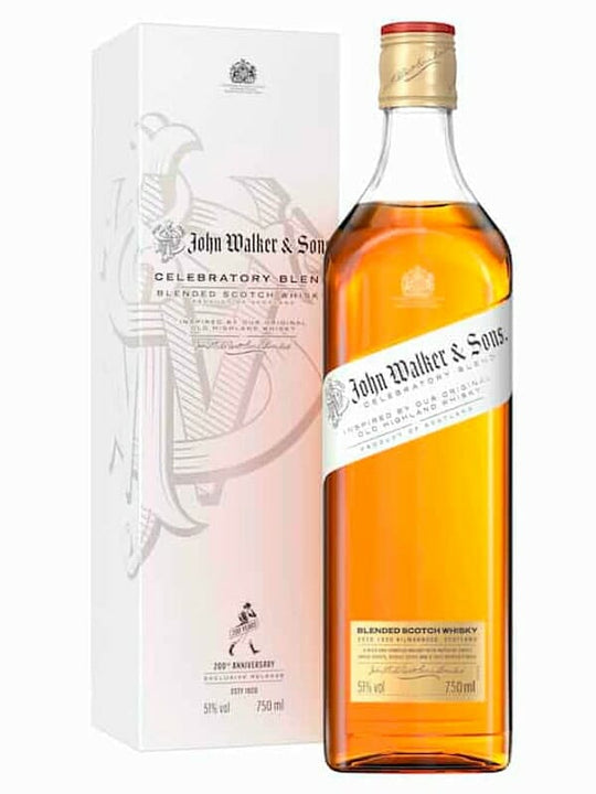 Johnnie Walker & Sons Celebratory Blend Blended Scotch Whisky 750ml