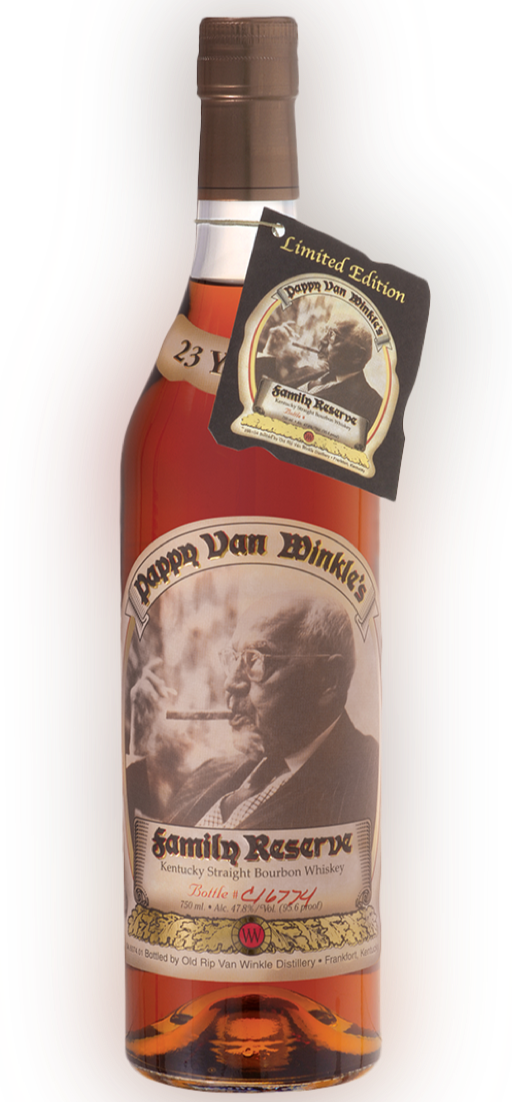 Pappy Van Winkle's Family Reserve 23 Year Old Bourbon Whiskey 750ml
