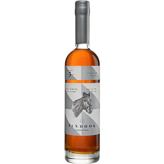 Pinhook Straight Rye Whiskey Vertical Series Aged 5 Years "Tiz Rye Time" 16.1 hands 750 ml