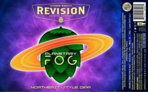 Revision Brewing Planetary Fog Northeast-Style Hazy DIPA 16oz