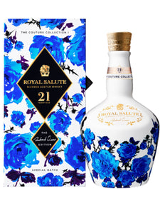 Royal Salute "The Couture Collection 1" 21 Year Old Scotch Whiskey "Richard Quinn Edition: White" 750ml