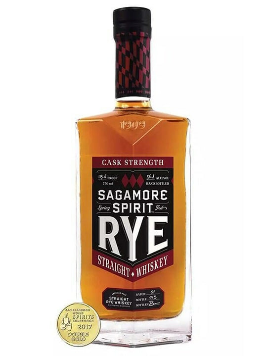 Sagamore Spirit Cask Strength Rye 112.2 Proof Whiskey 750ml