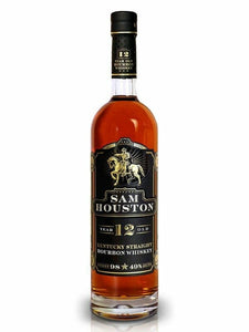 Sam Houston 12 Year Bourbon Whiskey, Release #3 Late 2019 Batch CA-1 750ml