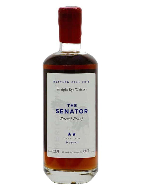 The Senator Barrel Proof 6 Year Old Rye 750ml
