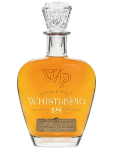 WhistlePig Double Malt 18 Year Old Rye Whiskey 750ml
