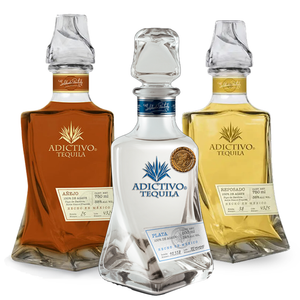 Adictivo Plata, Reposado and Anejo Tequila Prime Time Liquor Bundle