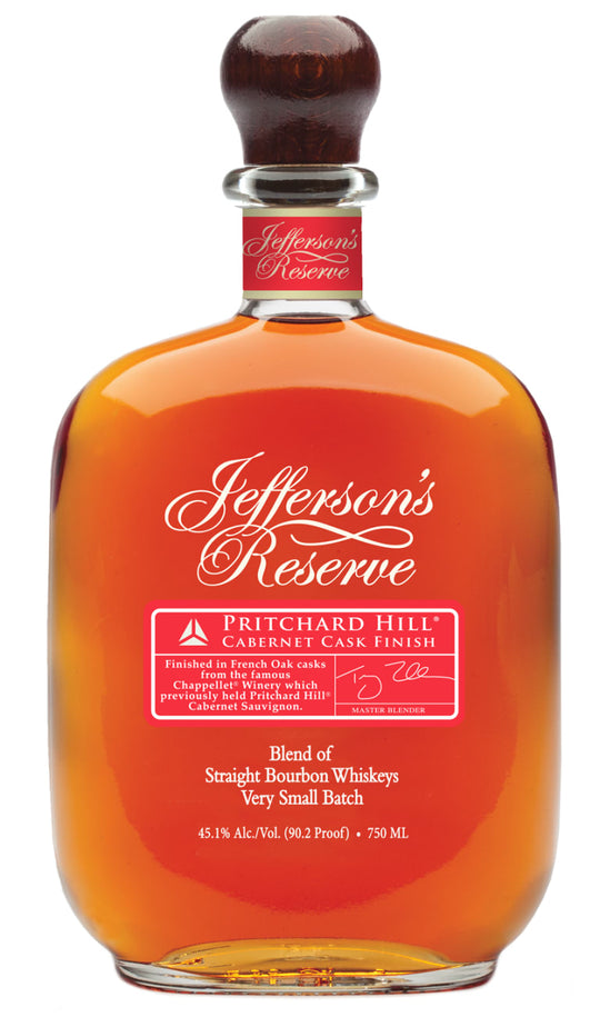 Jefferson's Pritchard Hill Cabernet Cask Finish Kentucky Straight Bourbon Whiskey 750ML