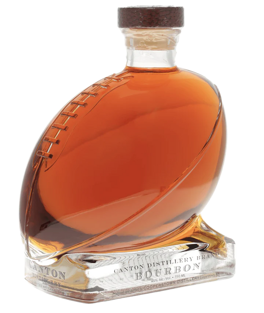 Canton Distillery Bourbon in a Football Decanter 750ml