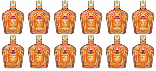 Crown Royal Peach Canadian Whisky 12 Pack 750ml
