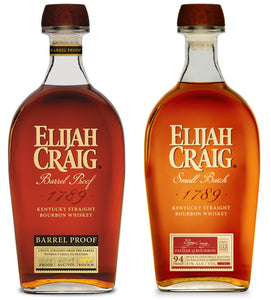 Elijah Craig Barrel Proof Batch C921 and Small Batch Bundle 750ml