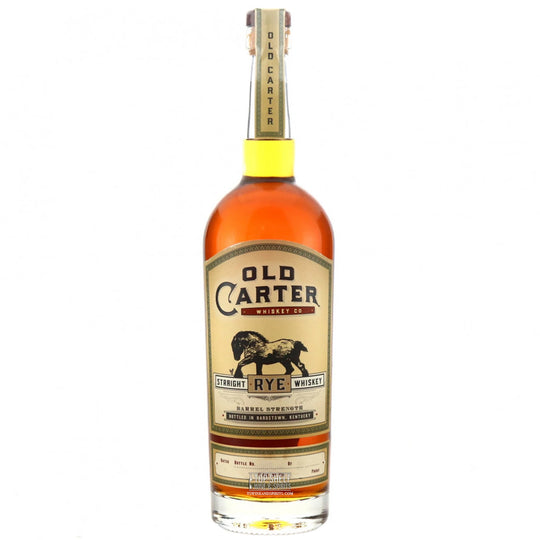 Old Carter Straight Rye Whiskey Batch 9 750ml