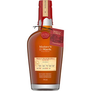 Makers Mark Wooden Cork x Primetime Liquor Private Selection