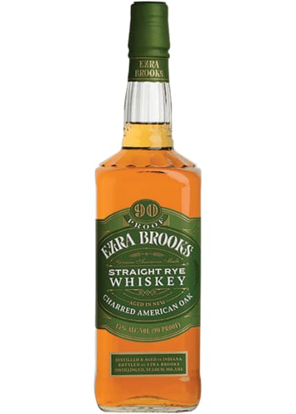 Ezra Brooks Rye Whiskey 750ml