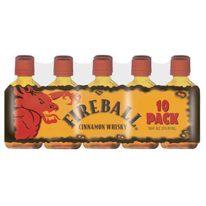 Fireball 1oz Shots 10 Pack | Prime Time Liquor