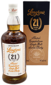 Longrow Limited Release Peated Campbeltown Single Malt Scotch Whisky Aged 21 Years