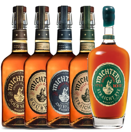 Michter's Bundle - 10 Year Rye, Sour Mash, Straight Rye and Small Batch Bourbon