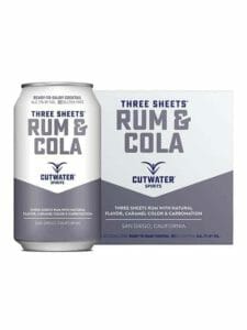 Three Sheets Rum & Cola 4/12oz
