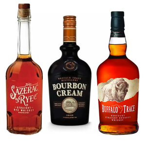 Bourbon Cream, Buffalo Trace and Sazerac Rye