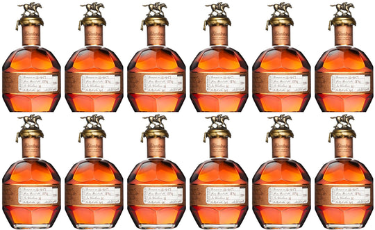 Blanton's Straight From The Barrel Bourbon Whiskey (Barrel Proof) 12 Pack 700ml